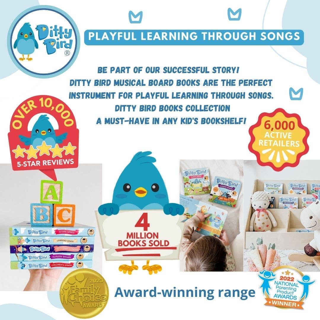 Ditty Bird Australia - Ditty Bird Sound Book : Nursery Rhymes | Bestseller