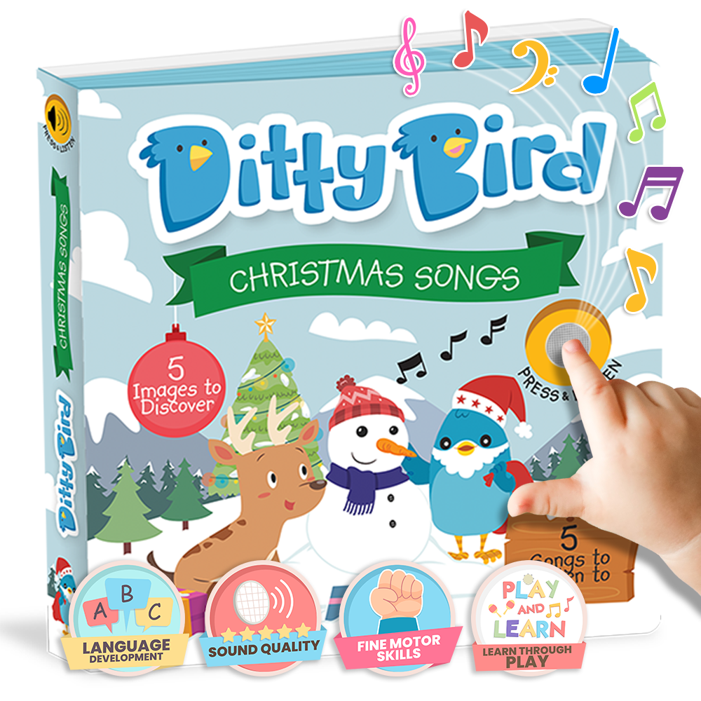 Ditty Bird Australia - Ditty Bird Baby Books Christmas Songs - Stocking Stuffer