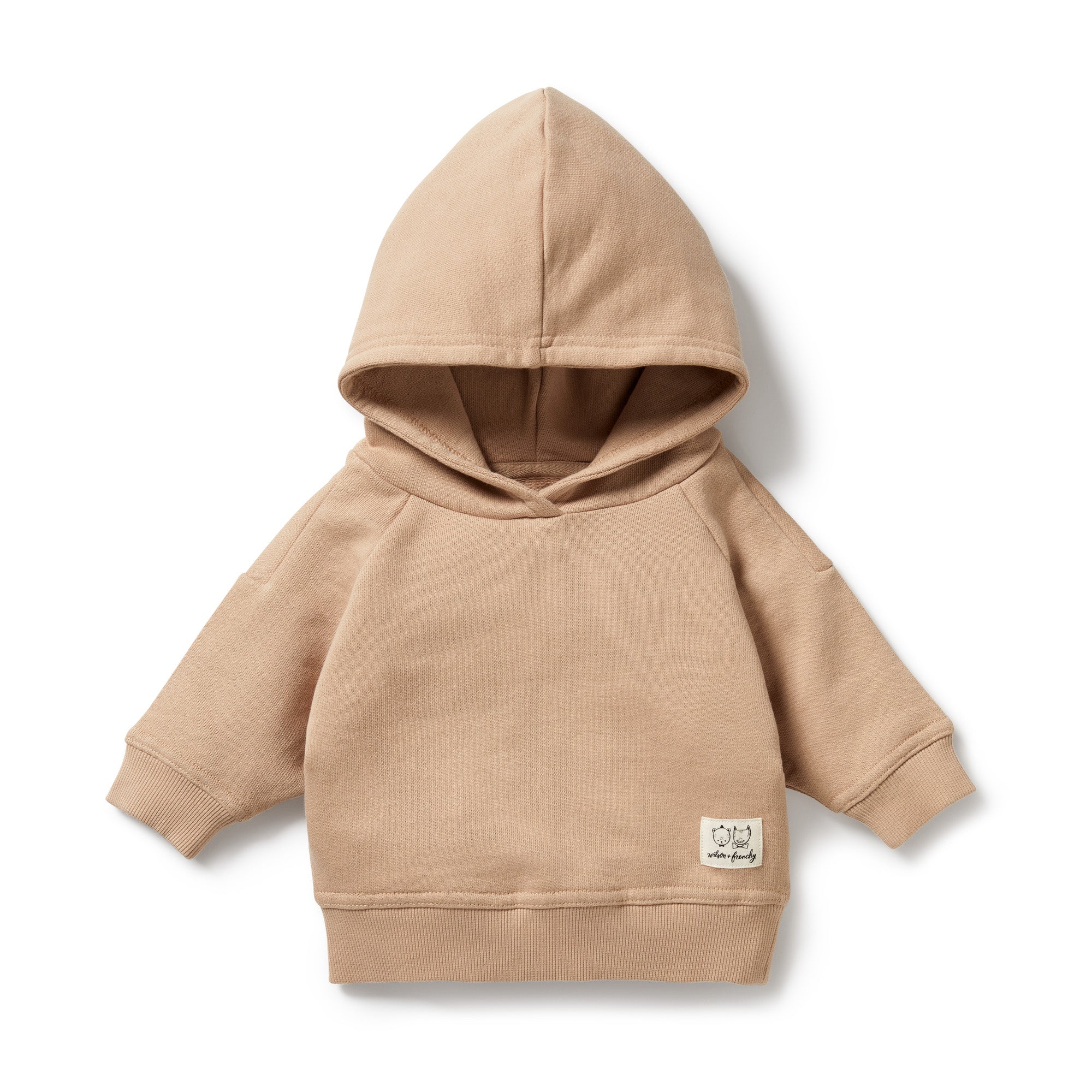 Wilson & Frenchy - Caramel Organic Terry Hooded Sweat