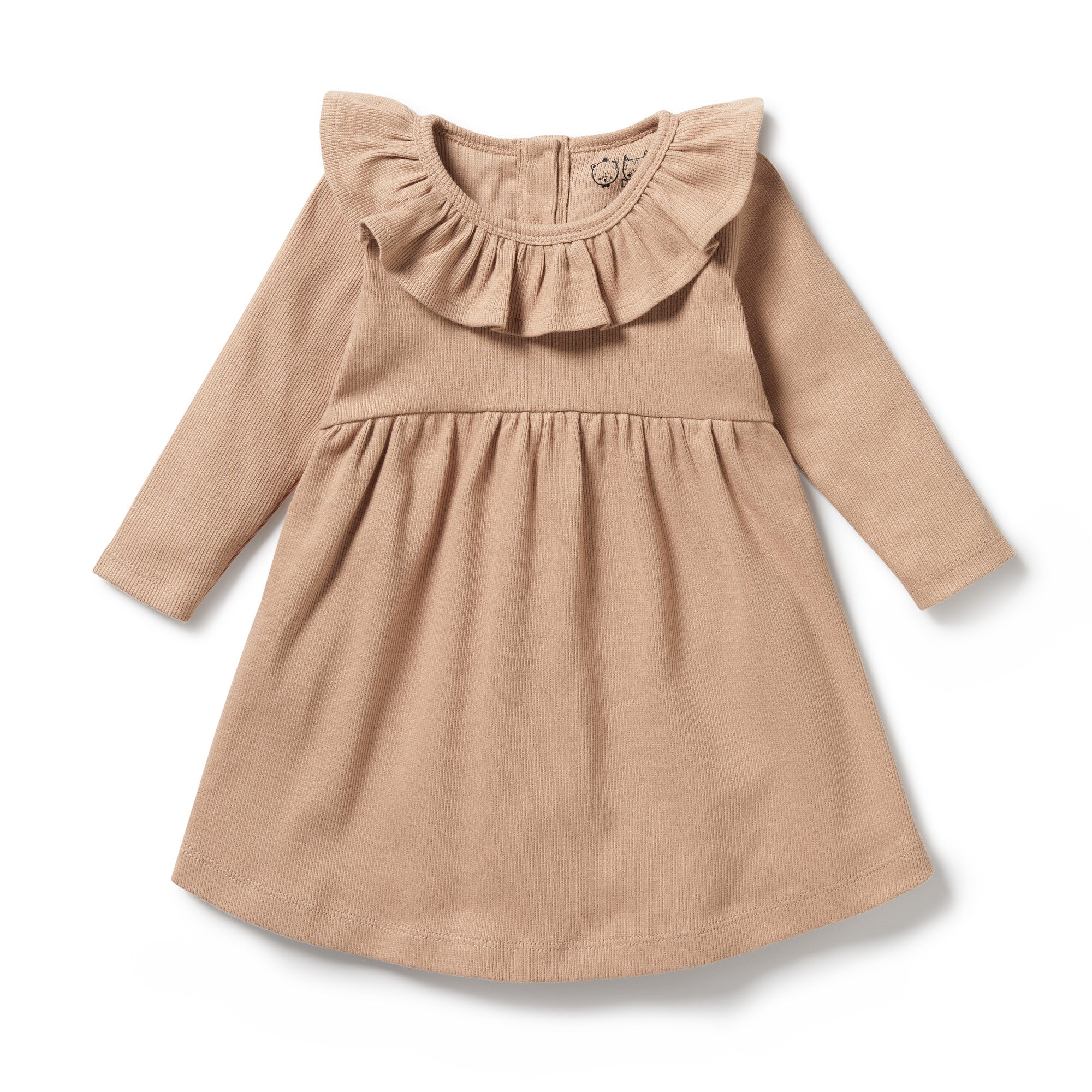 Wilson & Frenchy - Fawn Organic Ruffle Dress