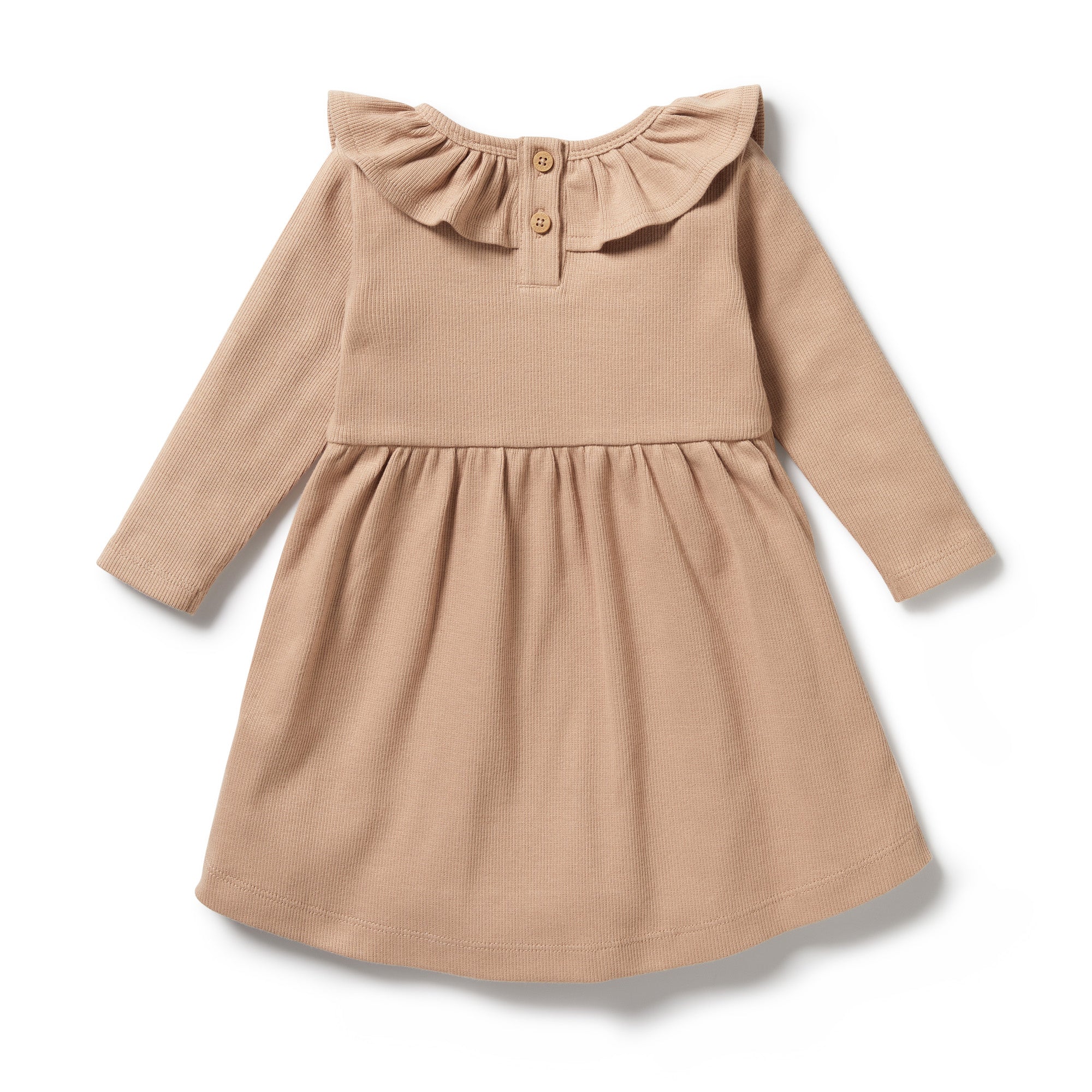 Wilson & Frenchy - Fawn Organic Ruffle Dress