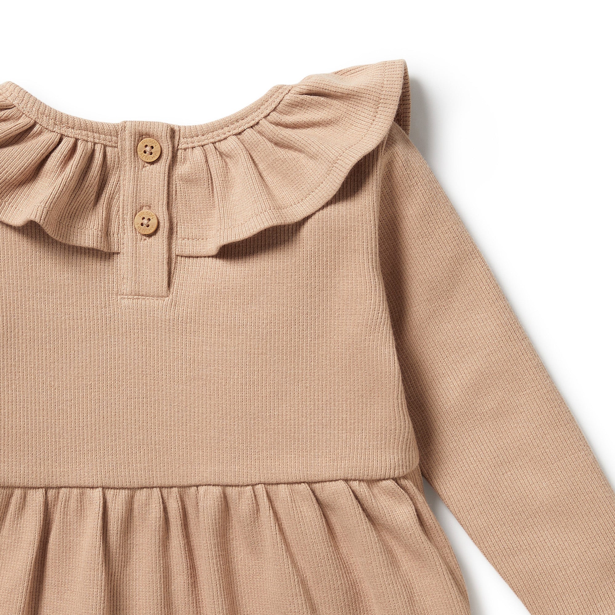 Wilson & Frenchy - Fawn Organic Ruffle Dress