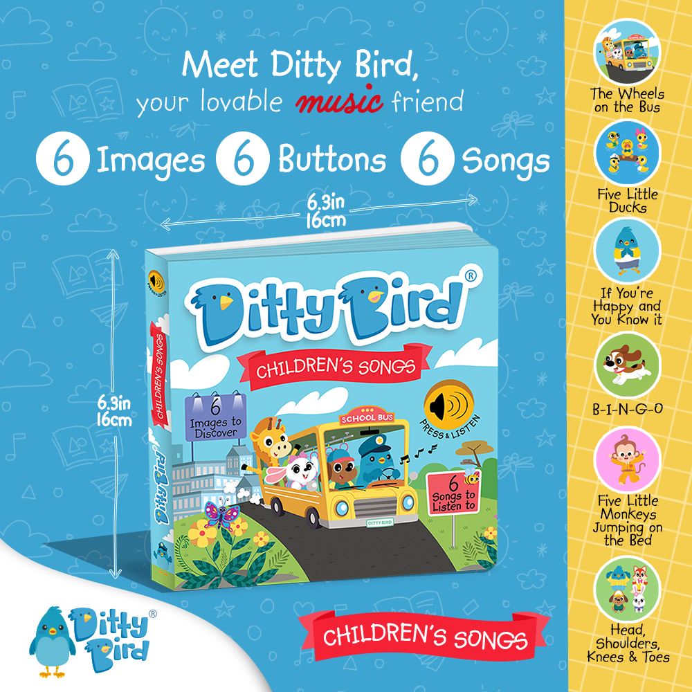 Ditty Bird Australia - Ditty Bird Sound Book: Children´s Songs-Bestseller